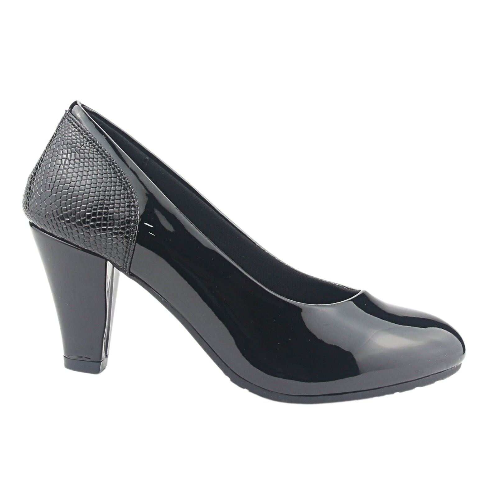 Zapato Chalada Mujer Taca-1 Negro Casual