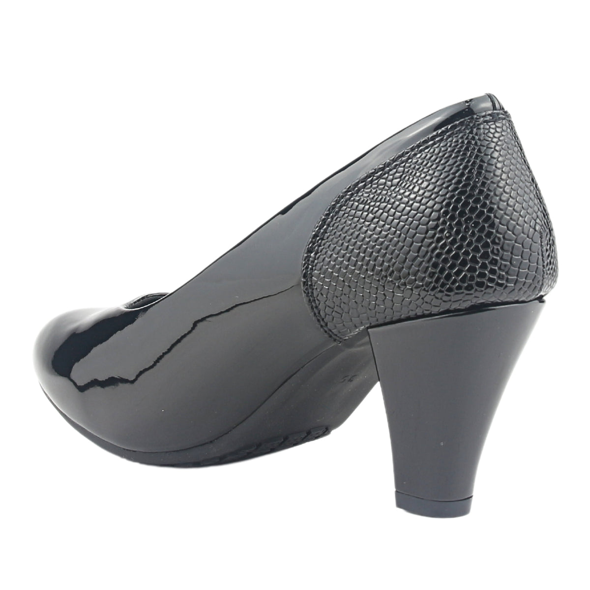 Zapato Chalada Mujer Taca-1 Negro Casual
