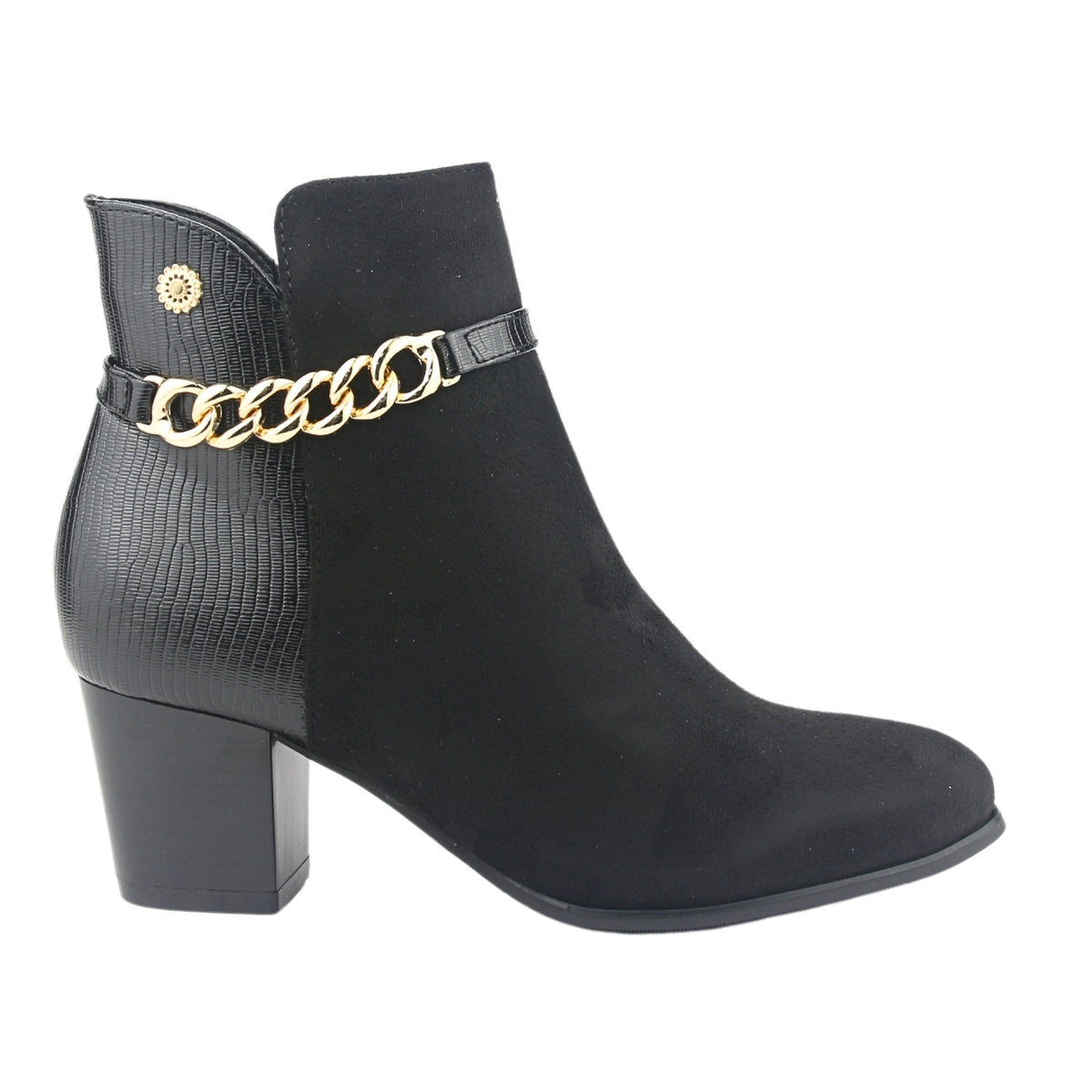 Botin Chalada Mujer Costa-1 Negro Casual