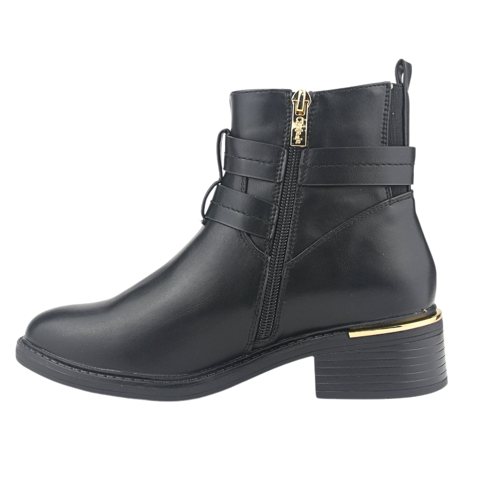 Botin Chalada Mujer Trafa-20 Negro Casual