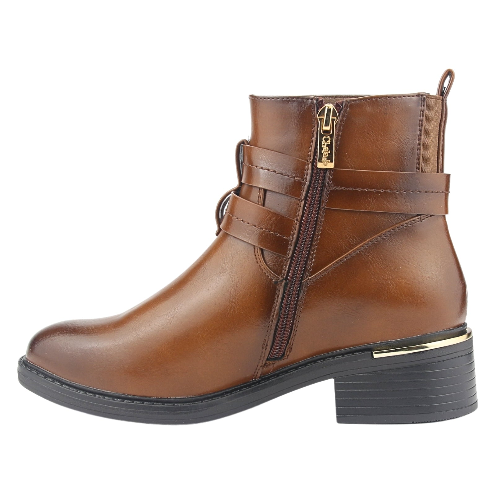 Botin Chalada Mujer Trafa-20 Café Casual