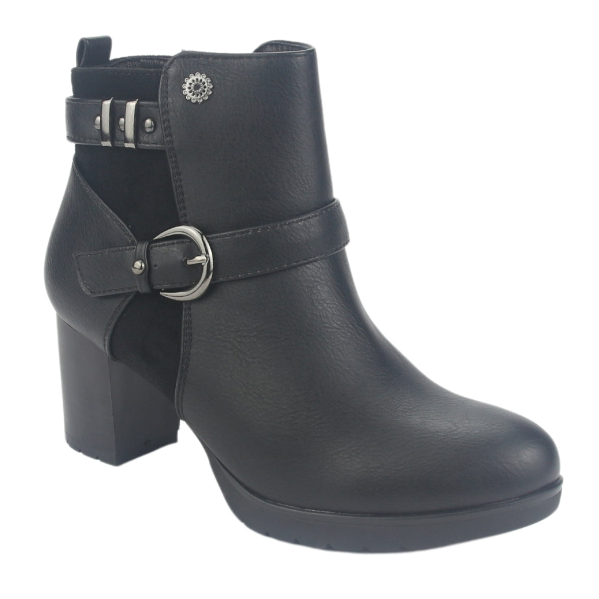 Botin Chalada Mujer Lelia-1 Negro Casual