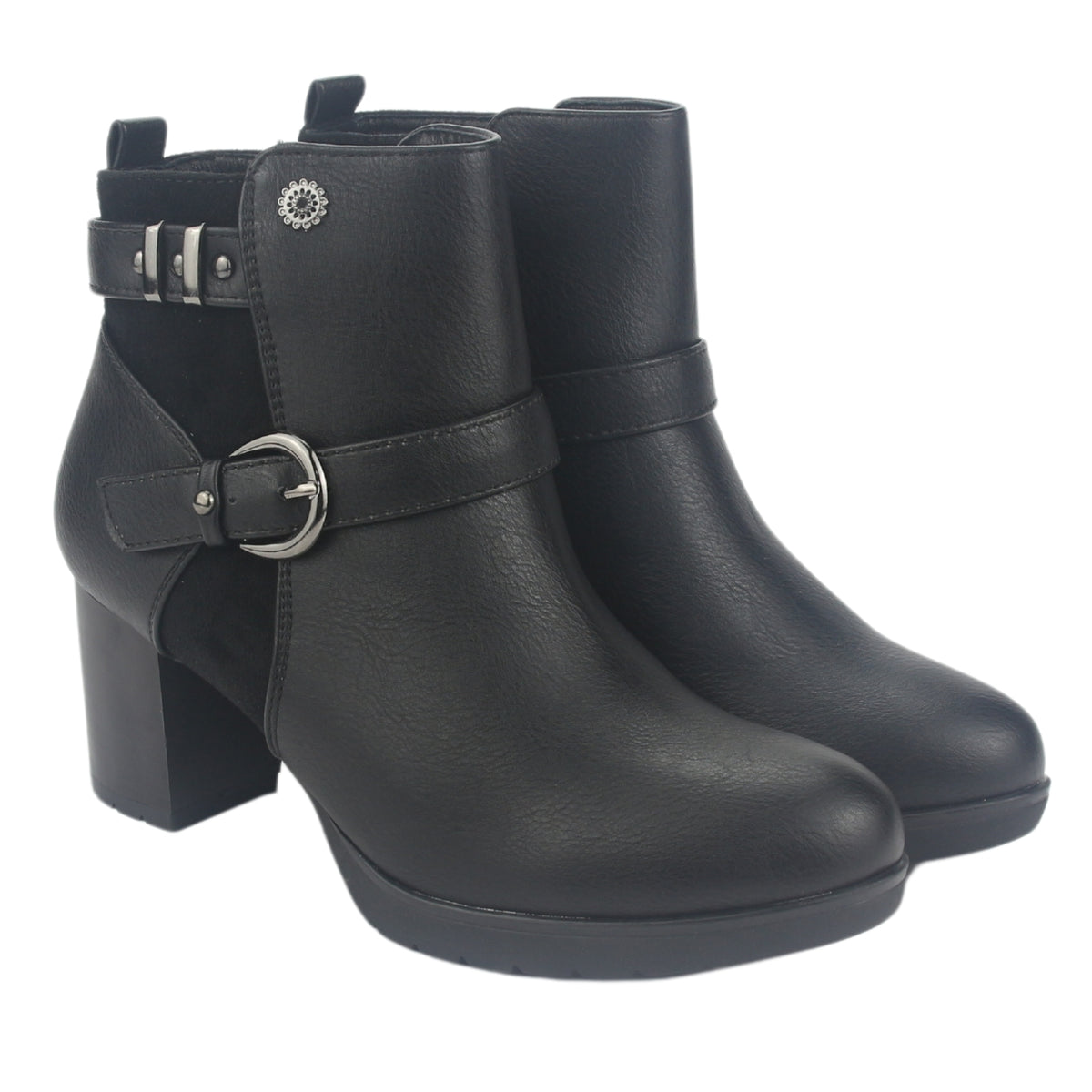 Botin Chalada Mujer Lelia-1 Negro Casual