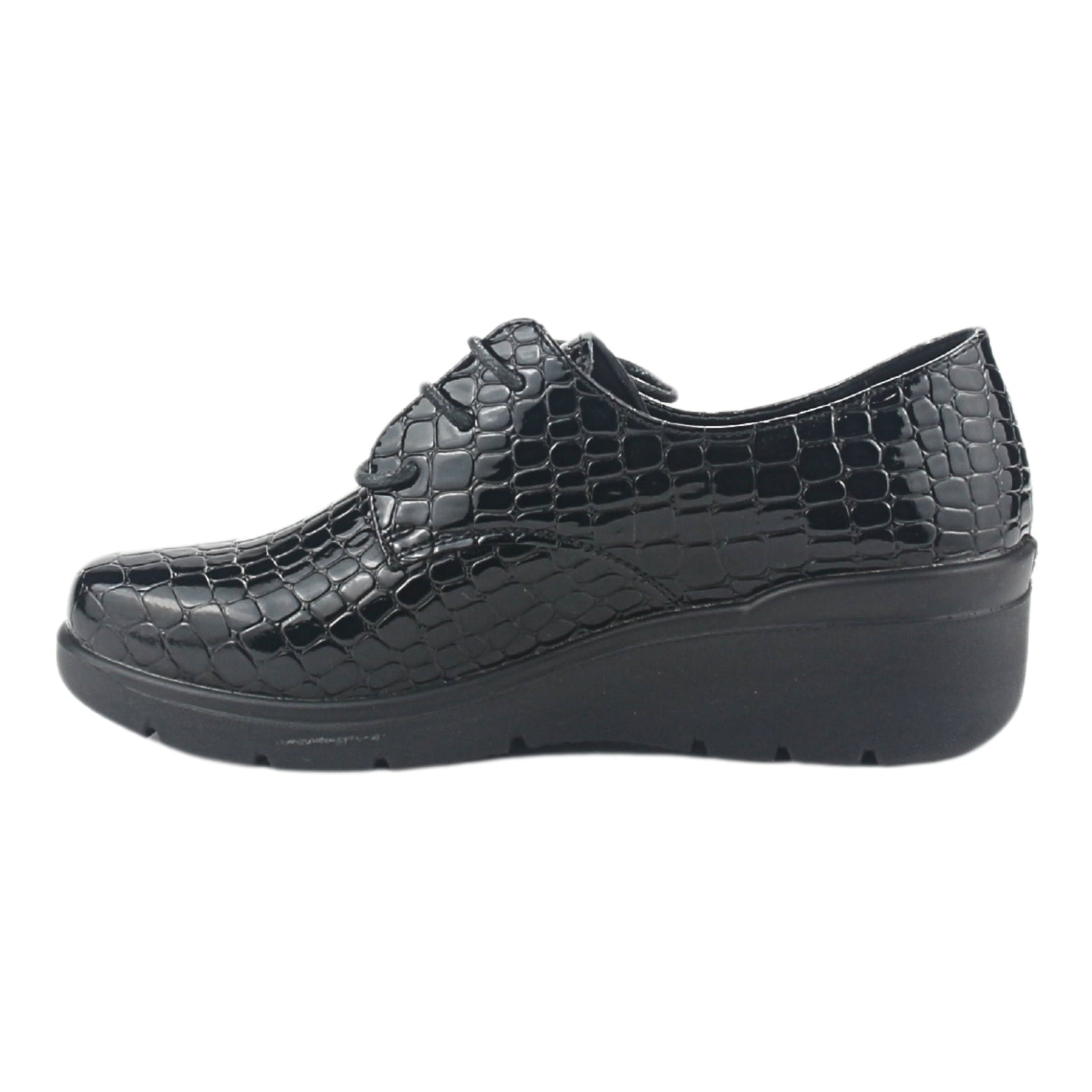Zapato Chalada Mujer Mara-1 Negro Casual