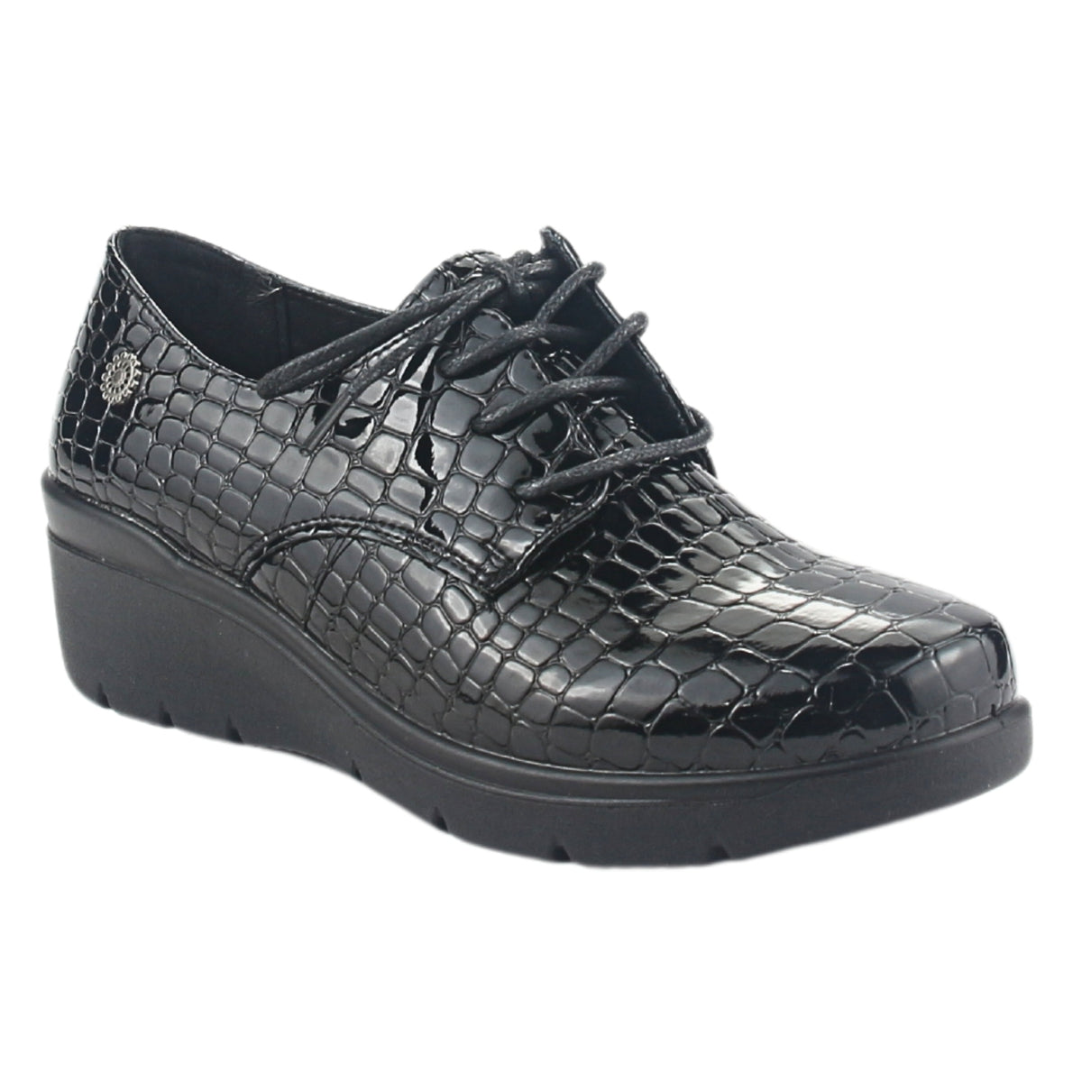 Zapato Chalada Mujer Mara-1 Negro Casual