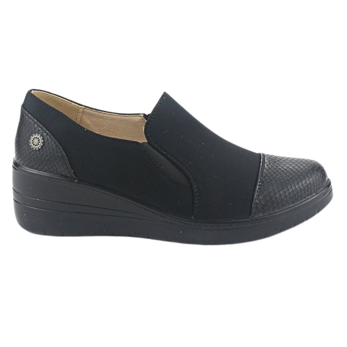 Zapato Chalada Mujer Matter-16 Negro Casual