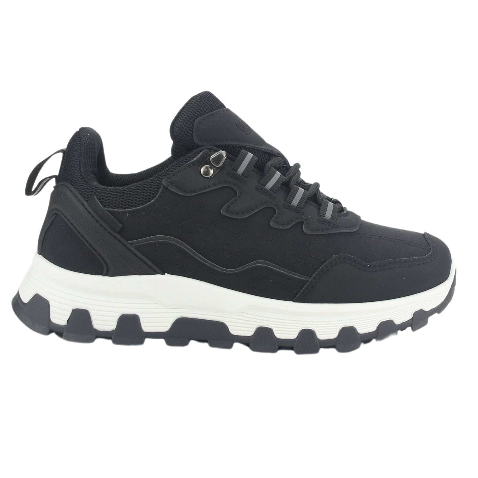 Zapatilla Chalada Mujer Vara-3 Negro Urbano