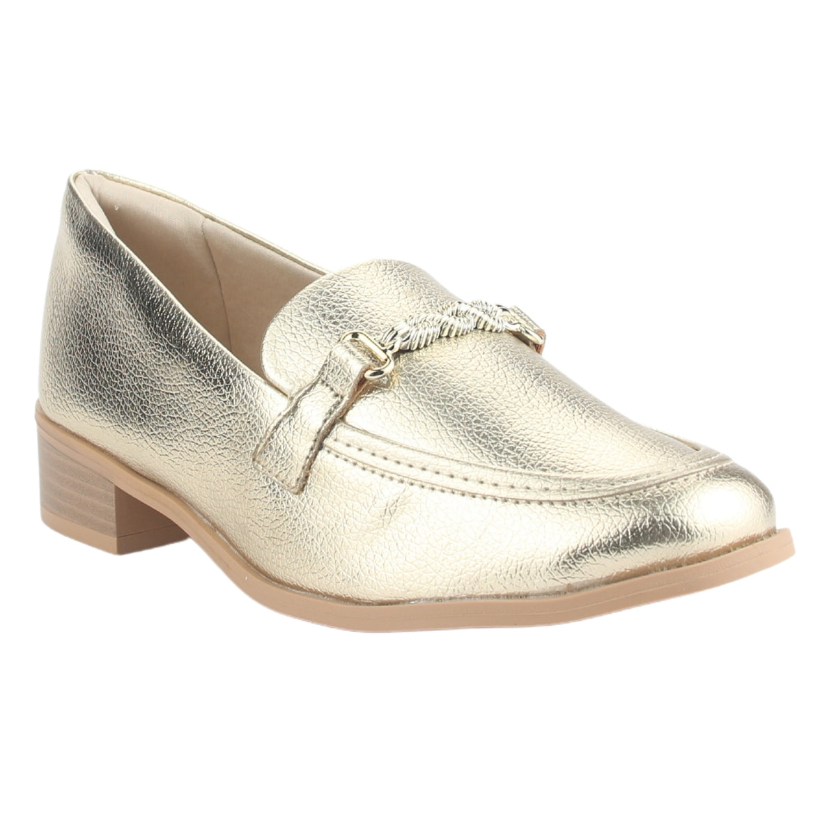 Zapato Ramarim Mujer 2416101 Dorado Casual
