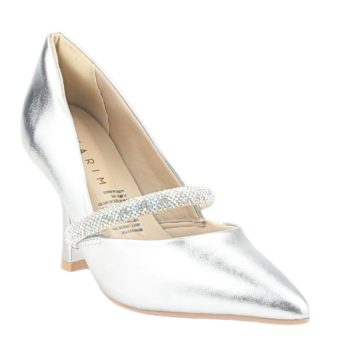 Zapato Ramarim Mujer 2418103 Plateado Casual