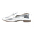 Mocasin Via Marte Mujer 075-007-01 Plateado Casual