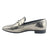 Mocasin Via Marte Mujer 075-007-01 Plateado Casual