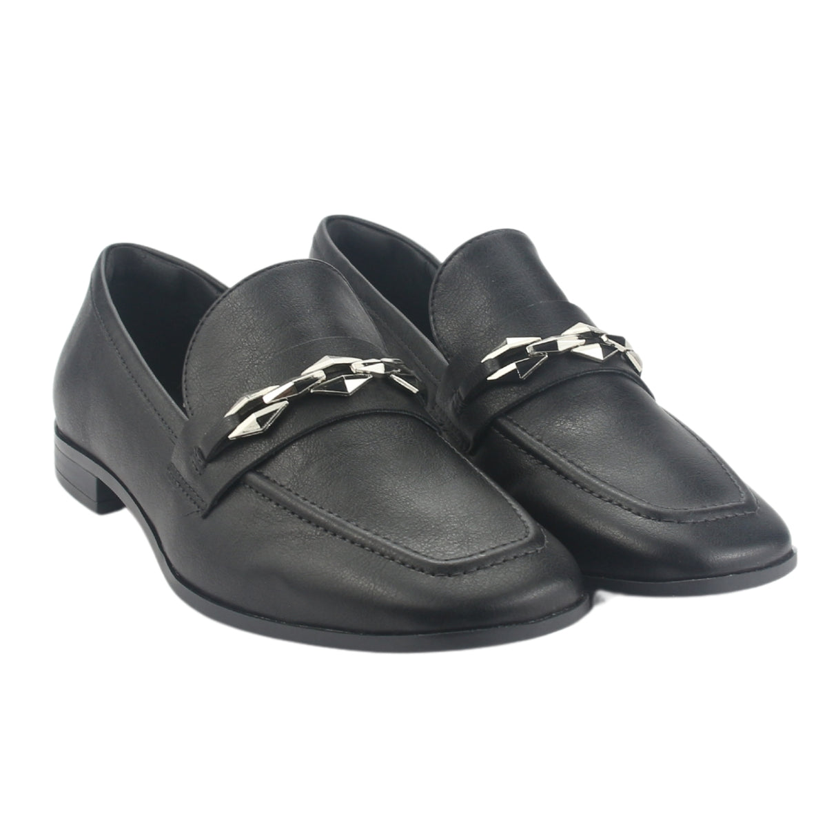 Zapato Via Marte Mujer 075-007-01 Negro Casual