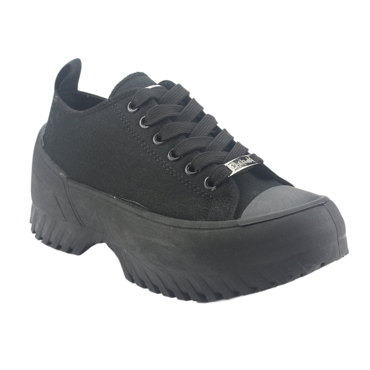 Zapatilla Chalada Mujer Bistro-5 Negro Negro Urbano