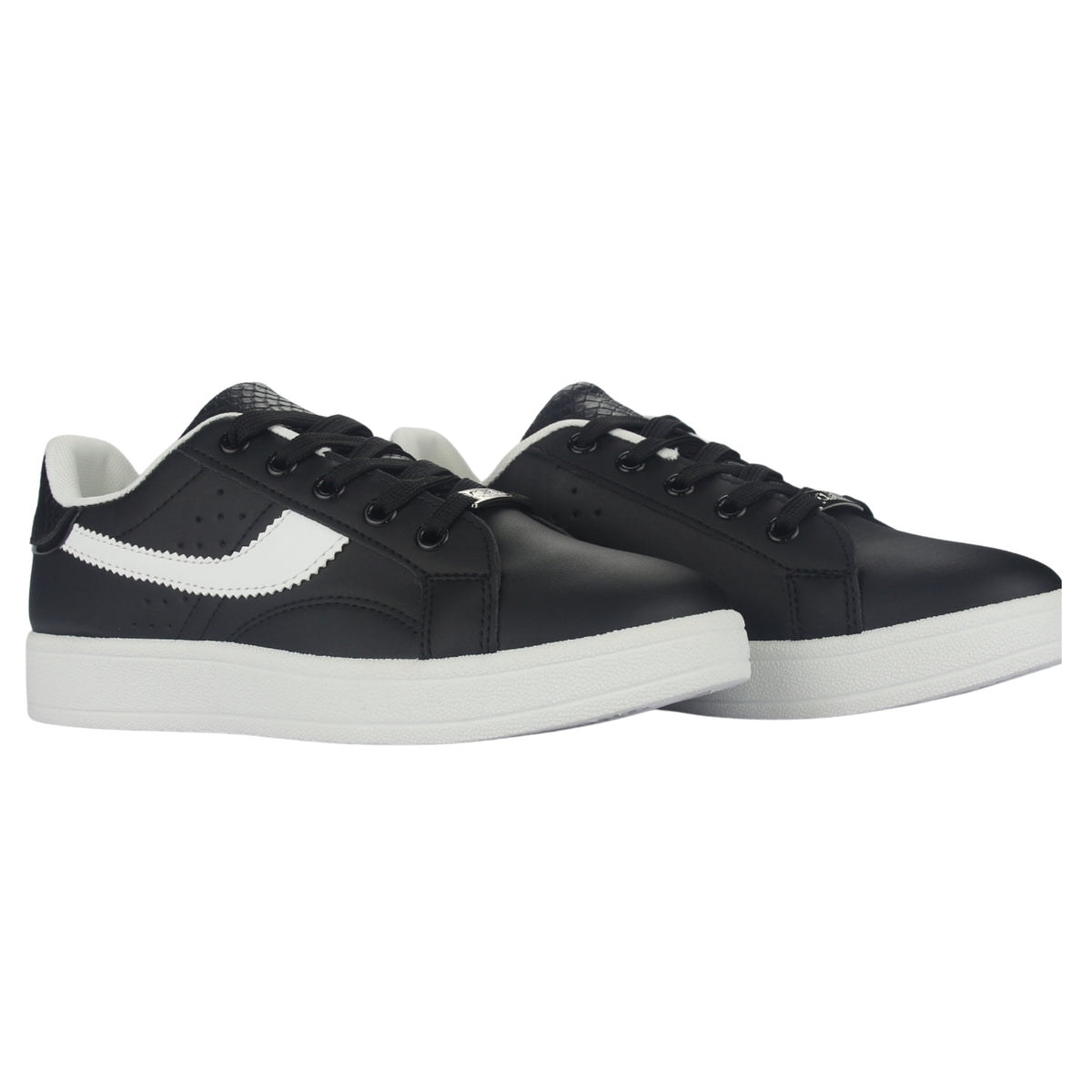 Zapatilla Mujer  Chalada Pita-1 Negro/Blanco Urbano