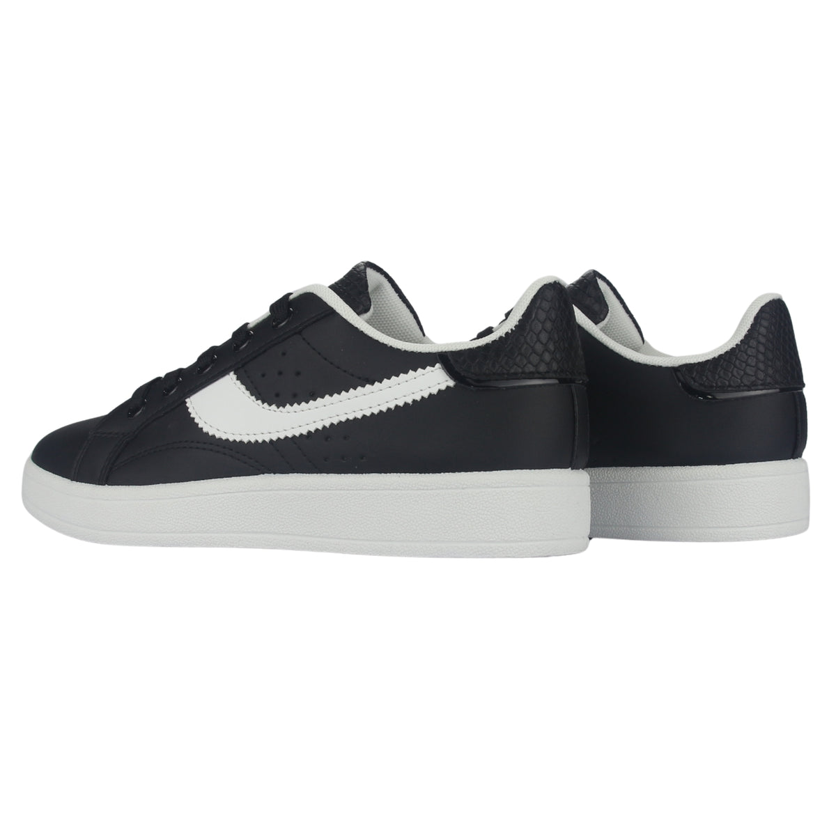 Zapatilla Mujer  Chalada Pita-1 Negro/Blanco Urbano