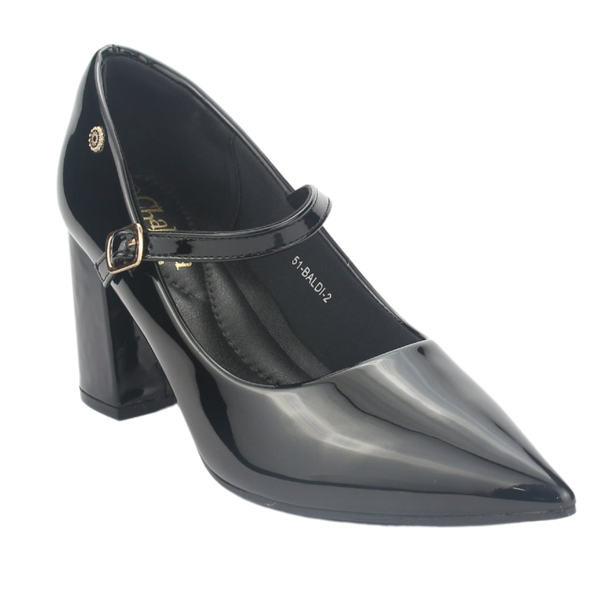 Zapato Chalada Mujer Baldi-2 Negro Casual