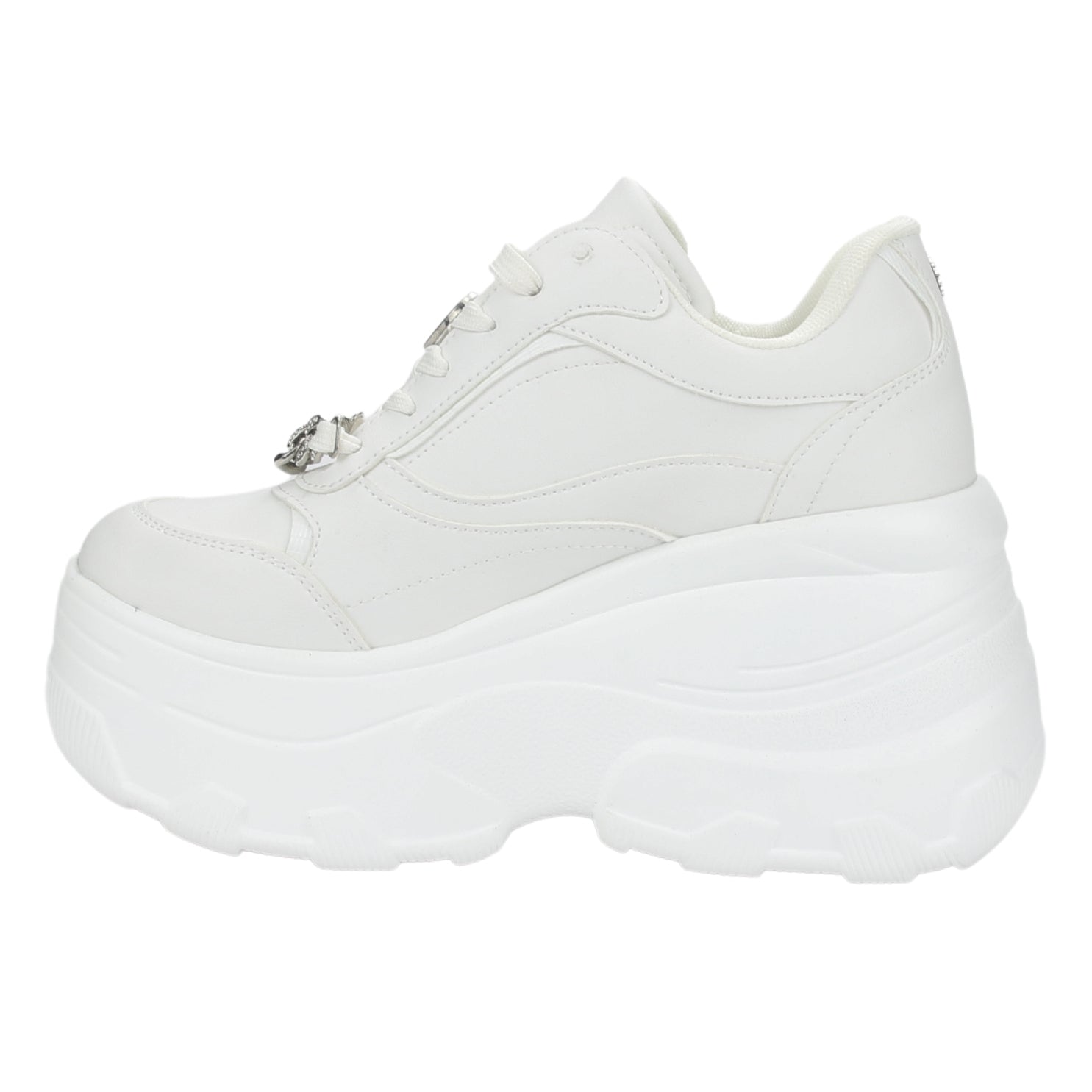 Zapatilla Chalada Mujer Nake-1 Blanco Urbano