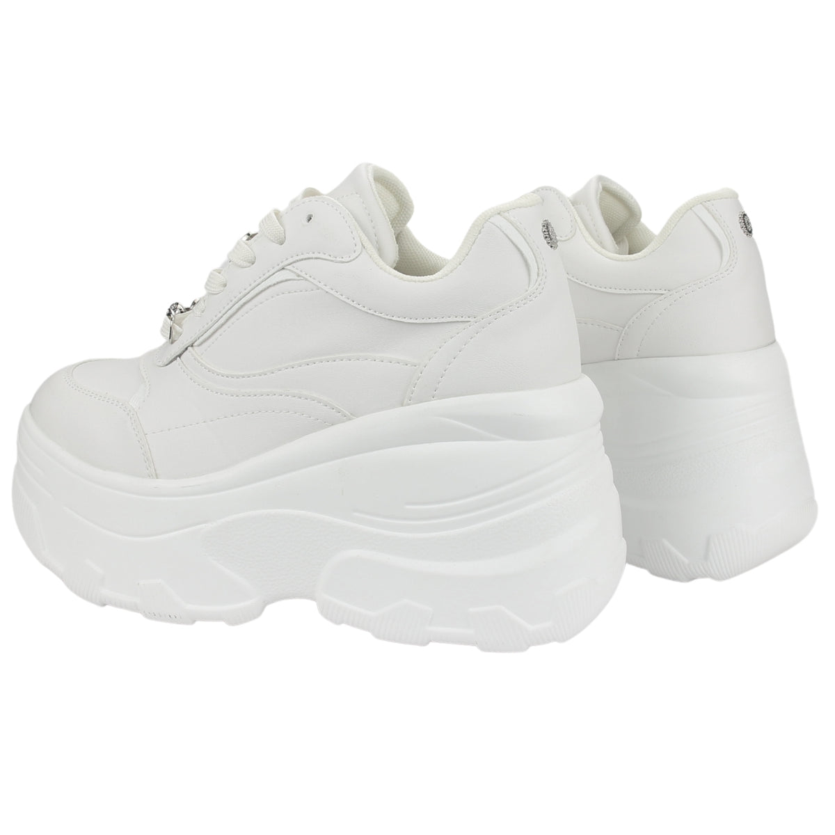 Zapatilla Chalada Mujer Nake-1 Blanco Urbano