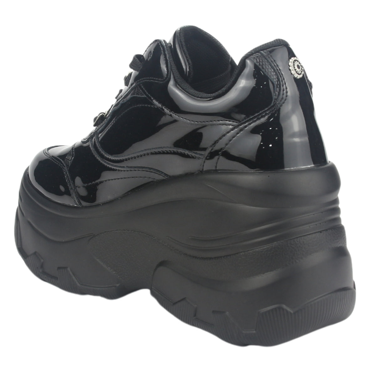 Zapatilla Chalada Mujer Nake-1 Negro Urbano