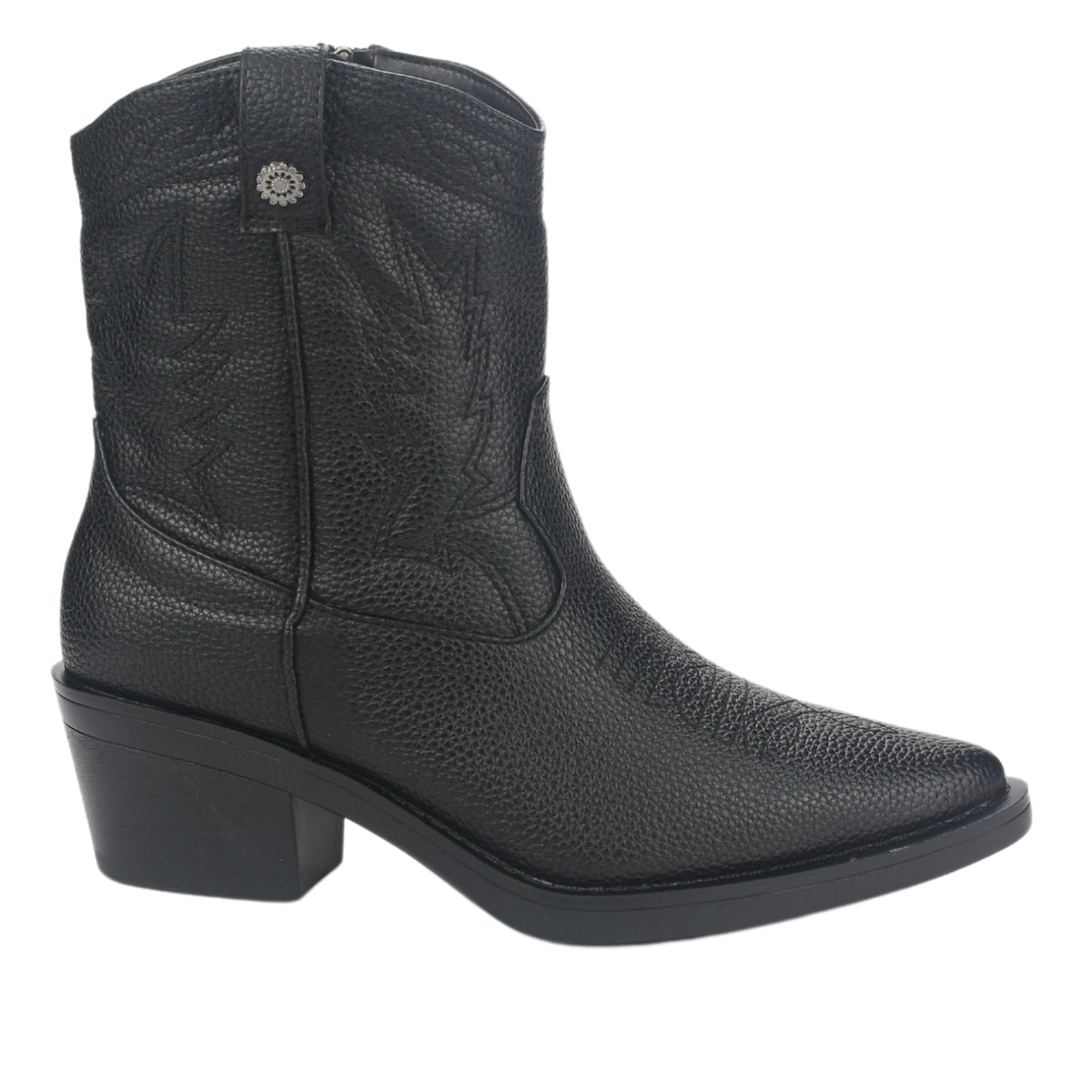 Botin Chalada Mujer Westtop-1 Negro Moda
