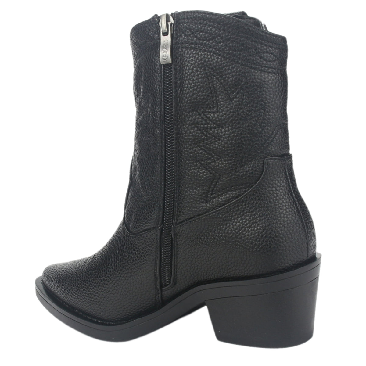 Botin Chalada Mujer Westtop-1 Negro Moda