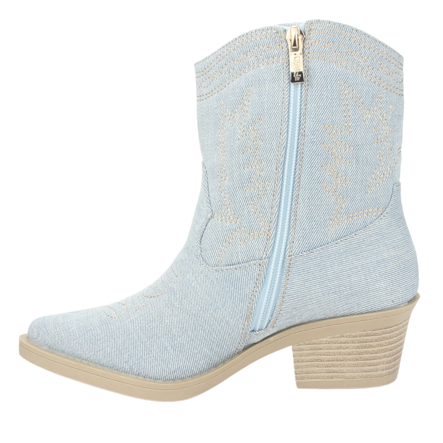 Botin Chalada Mujer Westtop-1 Azul Moda