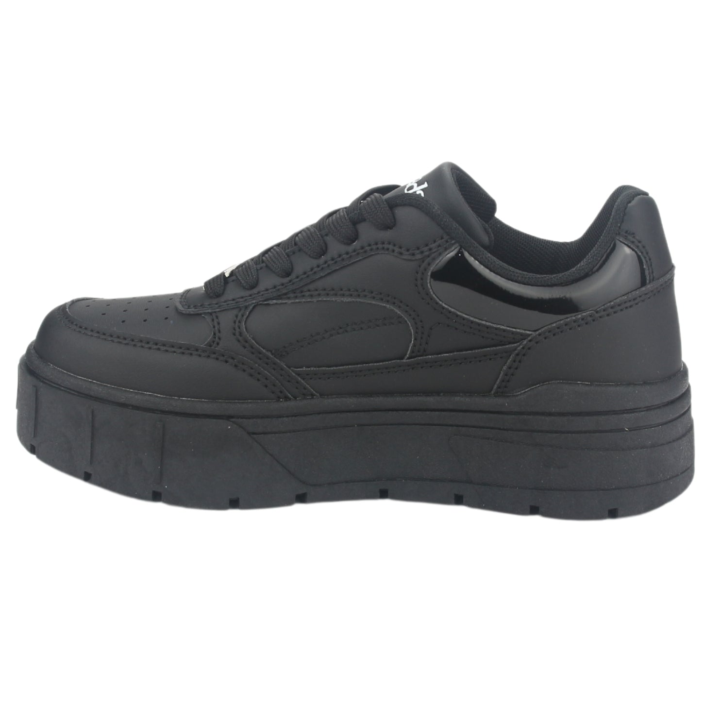 Zapatilla Chalada Mujer Troya-1 Negro Urbano