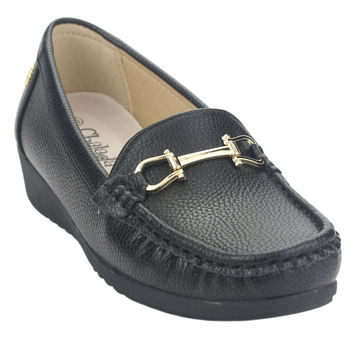 Mocasin Chalada Mujer Malu-2 Negro Casual