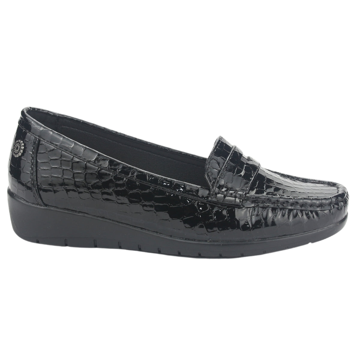Mocasin Chalada Mujer Maya-1 Negro Casual