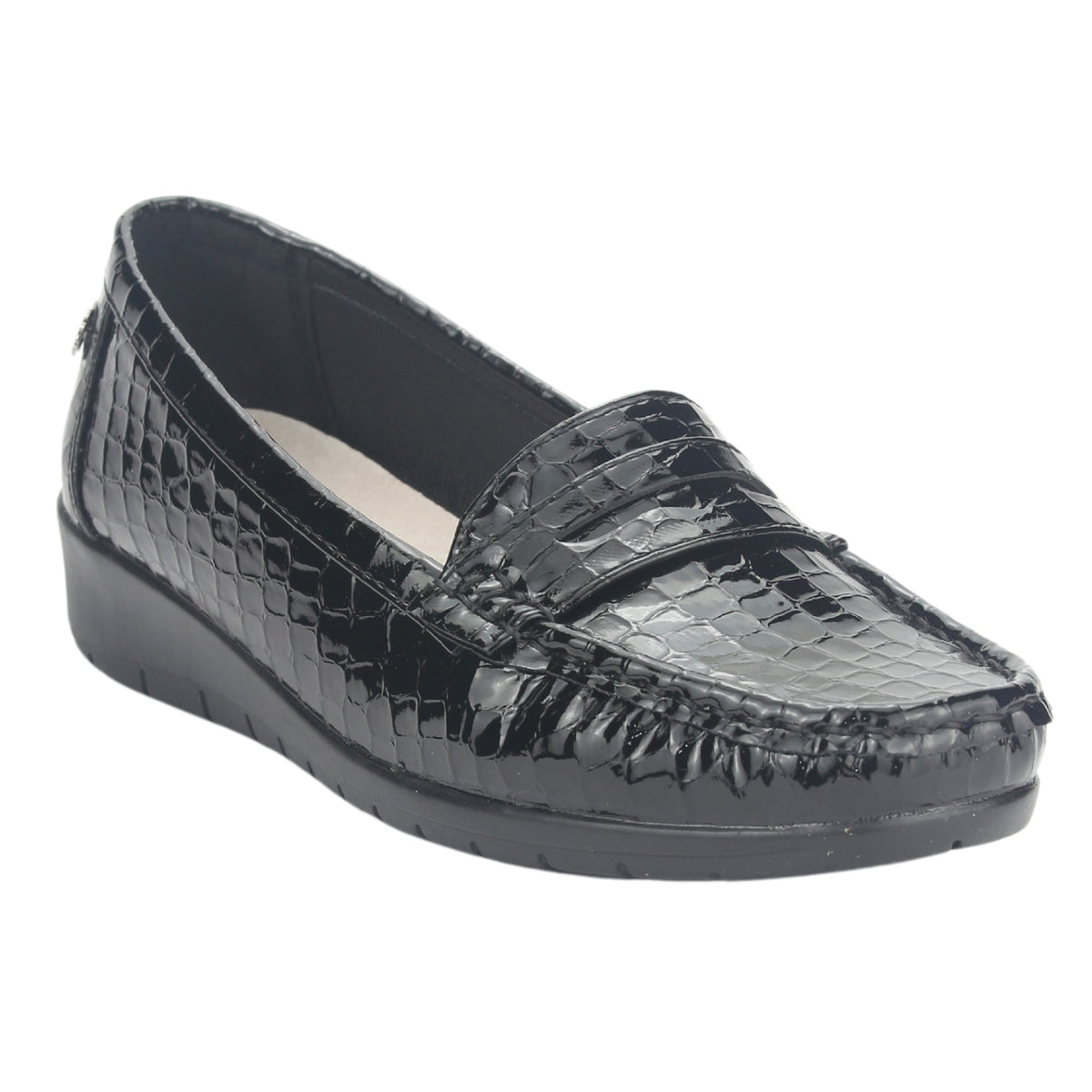 Mocasin Chalada Mujer Maya-1 Negro Casual