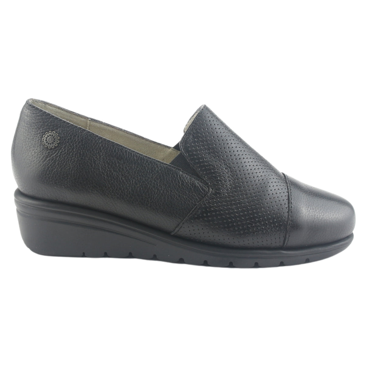 Zapato de Cuero Chalada Mujer Casia-1 Negro Casual