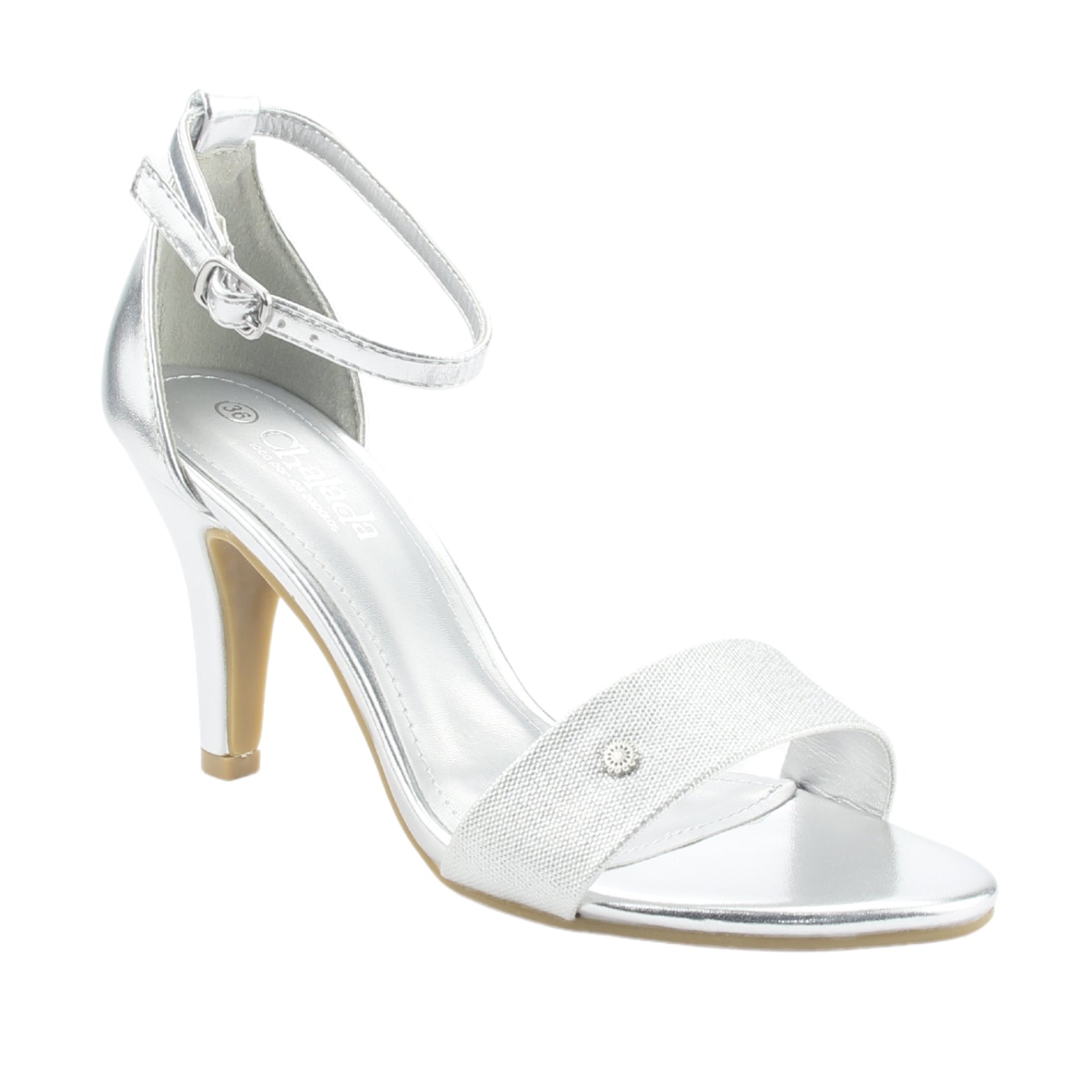 Sandalia Chalada Mujer Soul-1 Plateado Fiesta