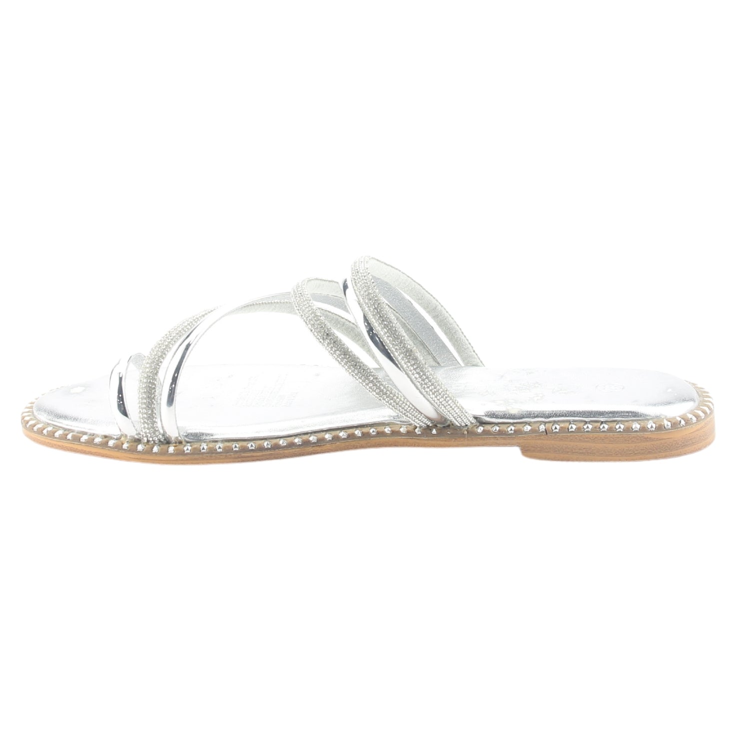 Sandalia Chalada Mujer Amalfi-1 Plateado Casual