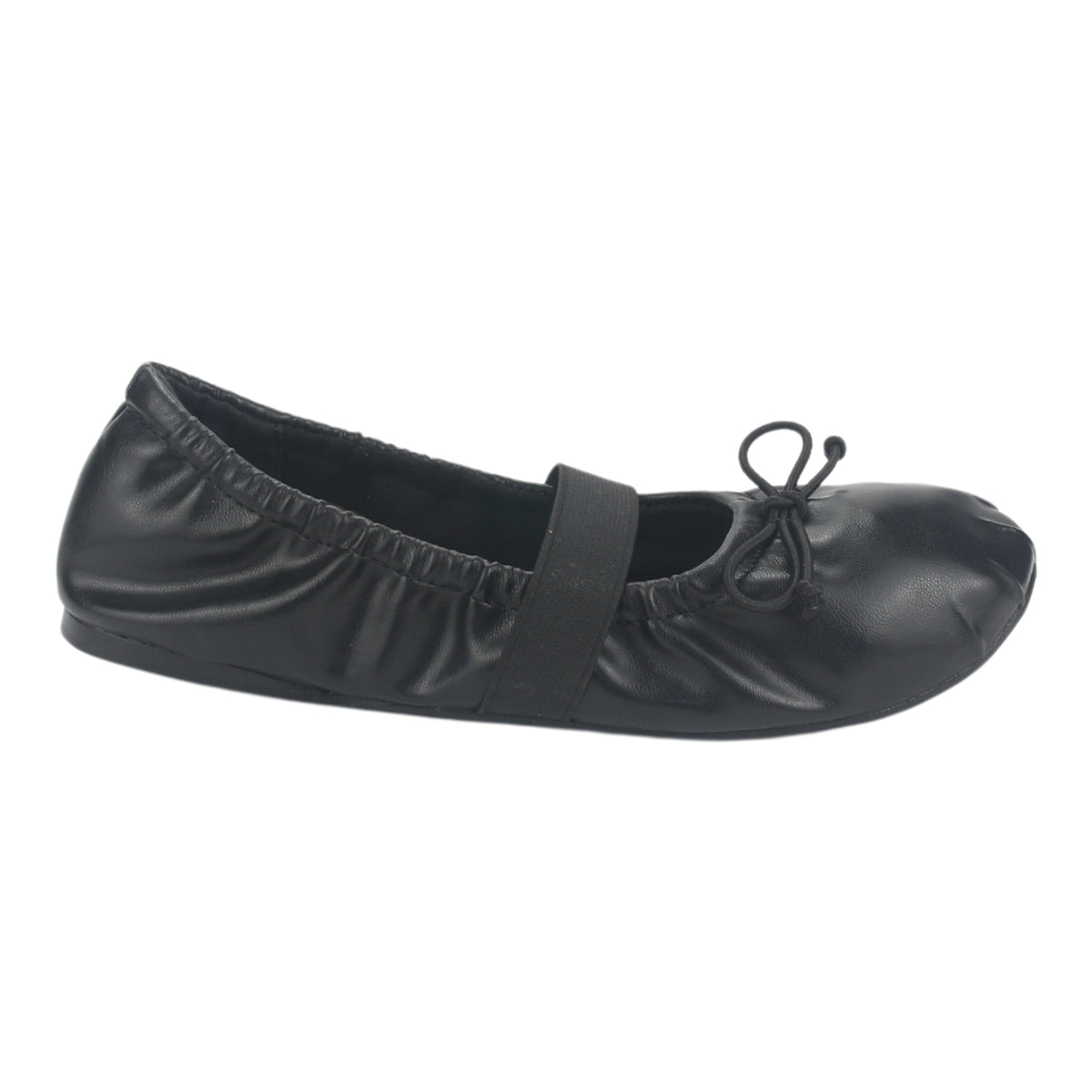 Ballerina Chalada Mujer Capo-1 Negro Plano