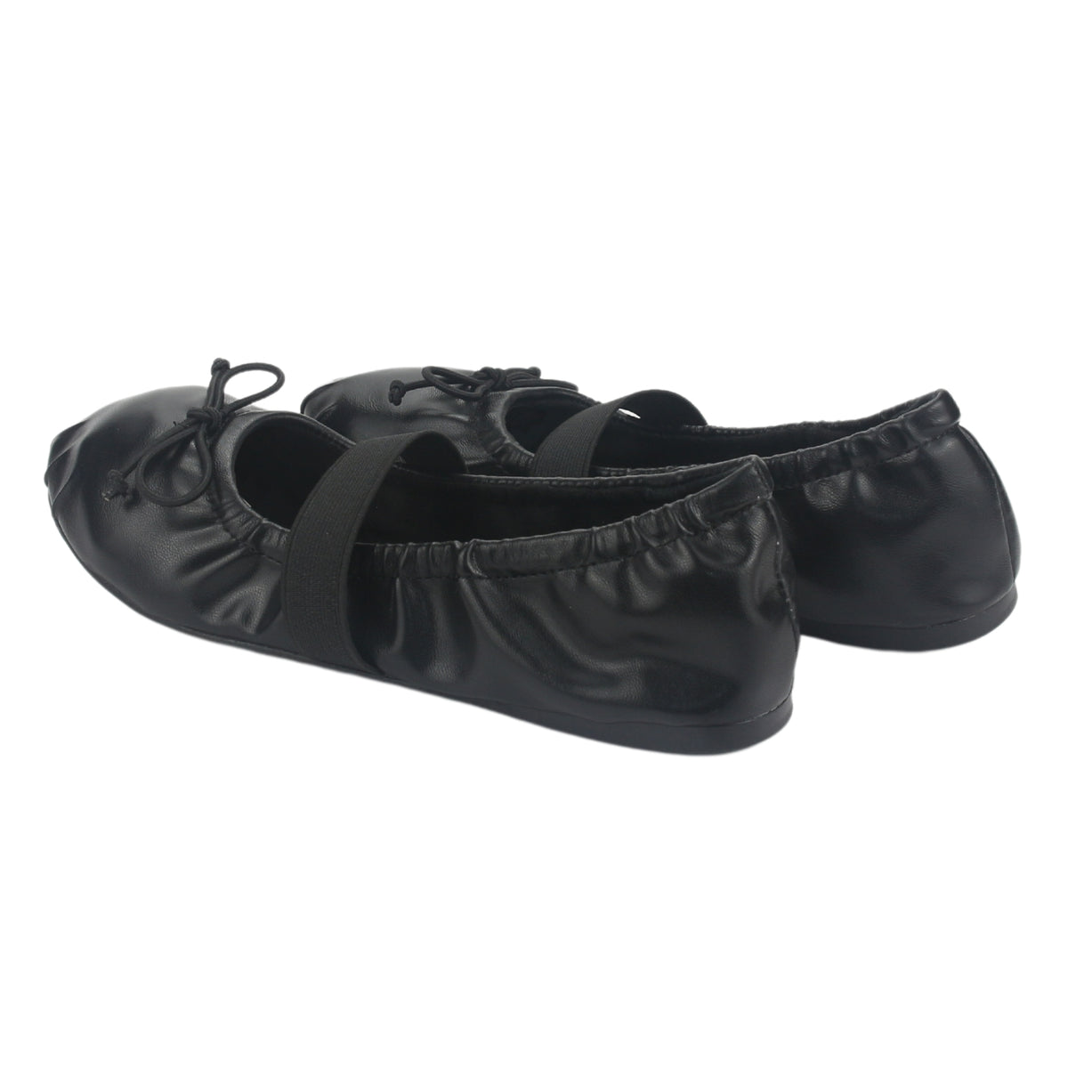 Ballerina Chalada Mujer Capo-1 Negro Plano