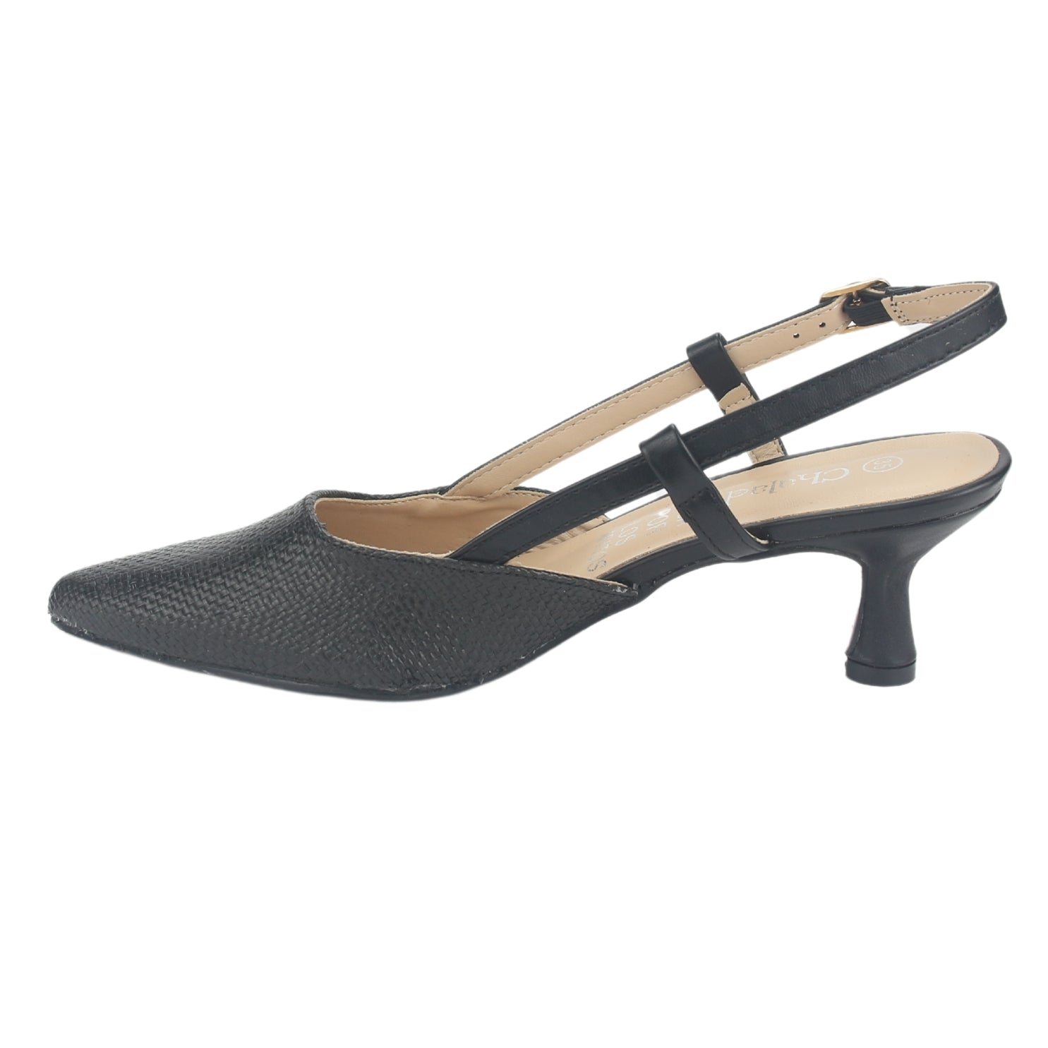 Zapato Chalada Mujer Chiapa-2 Negro Casual