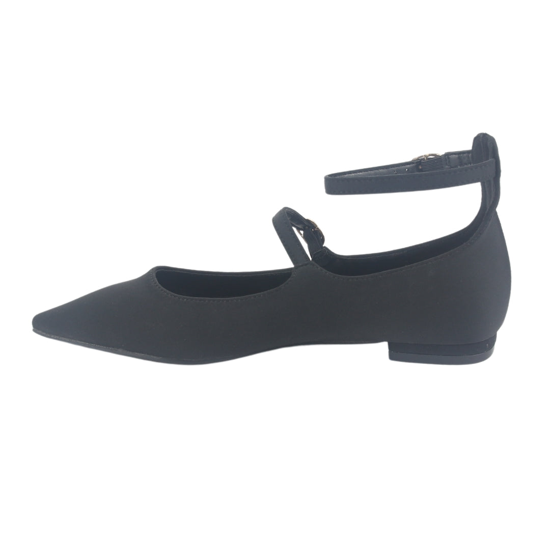 Zapato Chalada Mujer Feola-2 Negro Casual