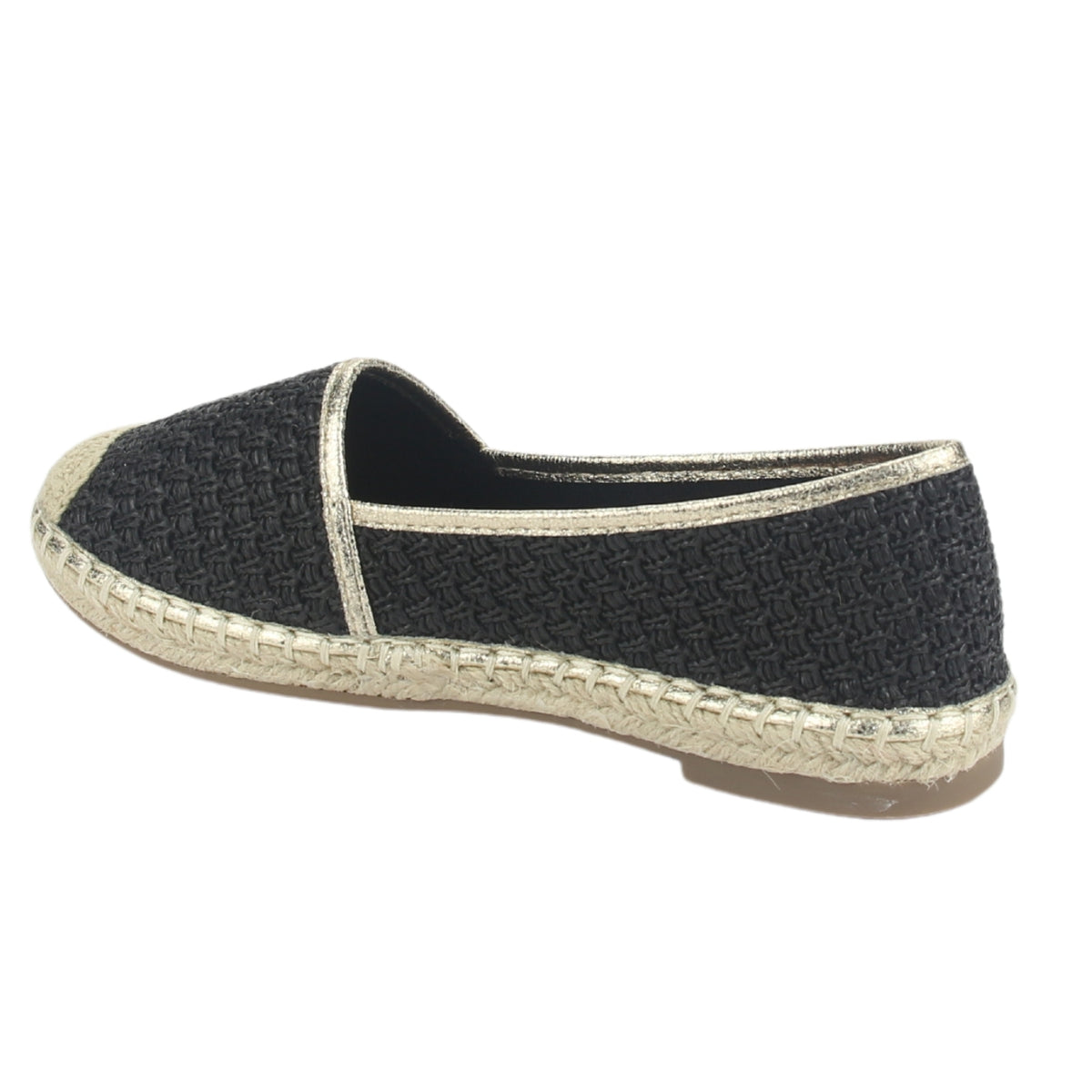 Alpargatas Chalada Mujer Poetto-1 Negro Casual