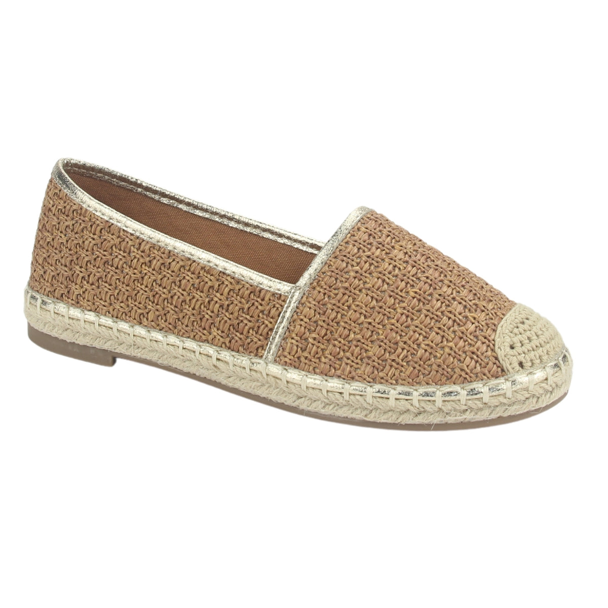 Alpargatas Chalada Mujer Poetto-1 Camel Casual