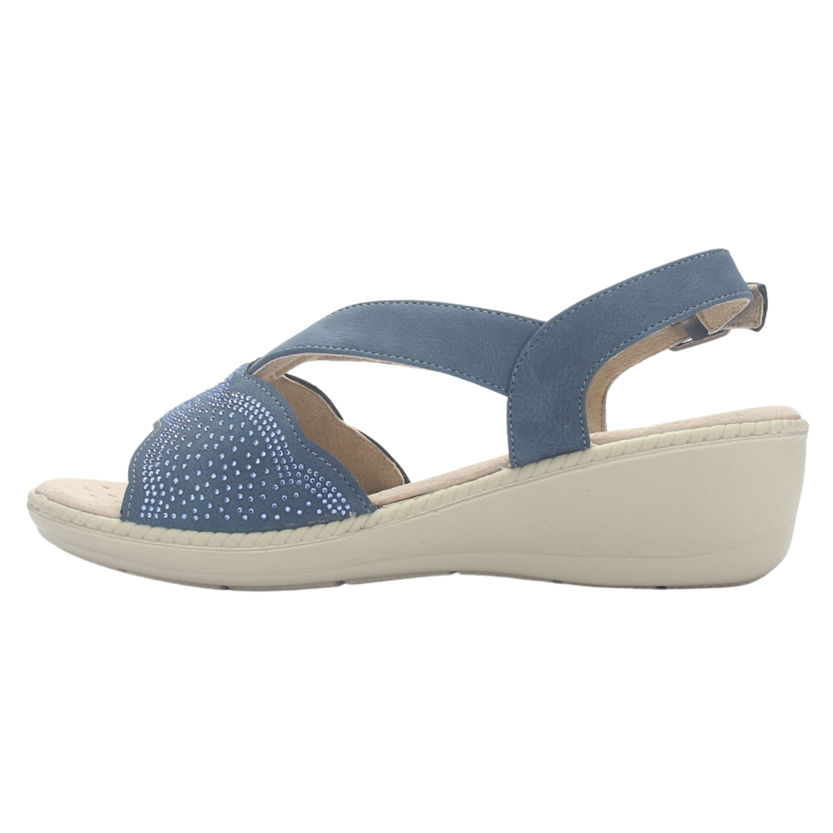 Sandalia Mujer Chalada Lupe-81 Azul Casual