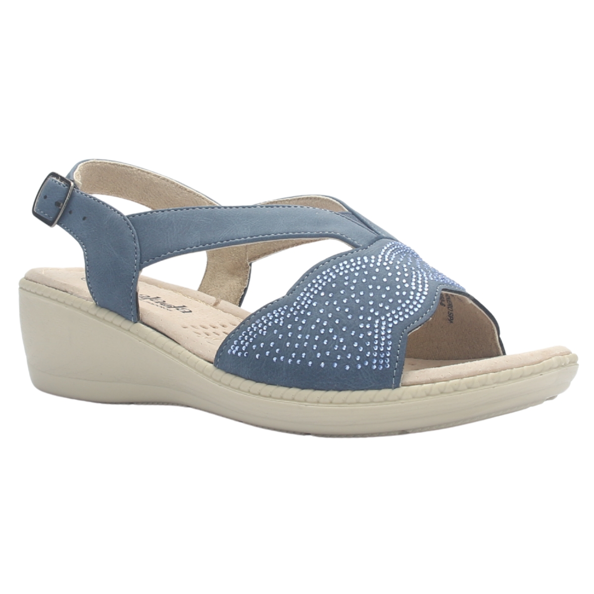 Sandalia Mujer Chalada Lupe-81 Azul Casual