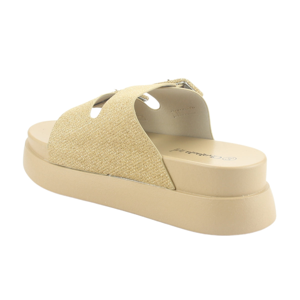 Sandalia Chalada Mujer Bora-20 Dorado Casual