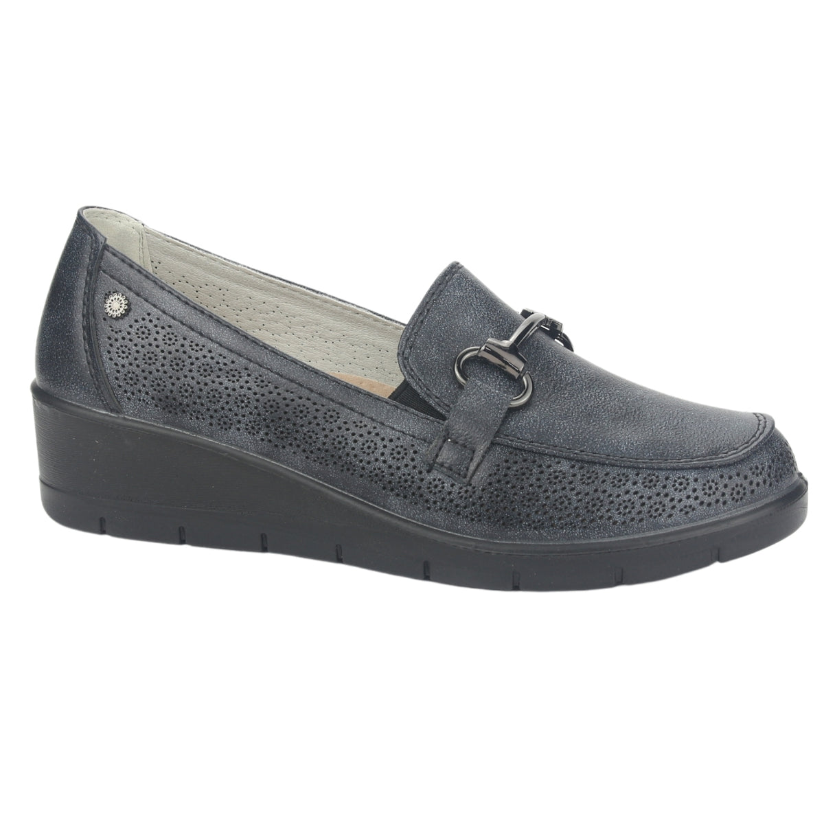 Mocasin Chalada Mujer Cona-2 Negro Casual