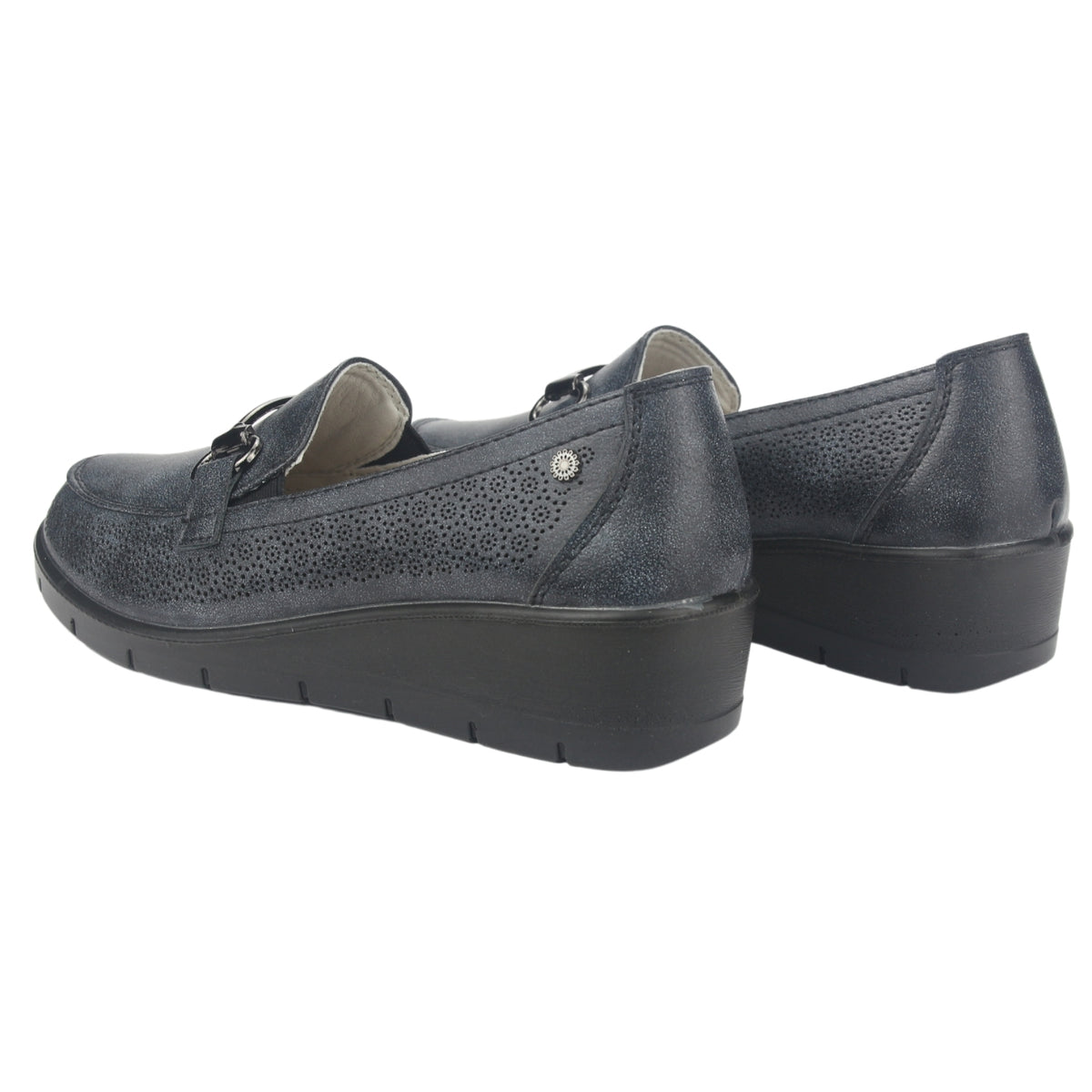 Mocasin Chalada Mujer Cona-2 Negro Casual