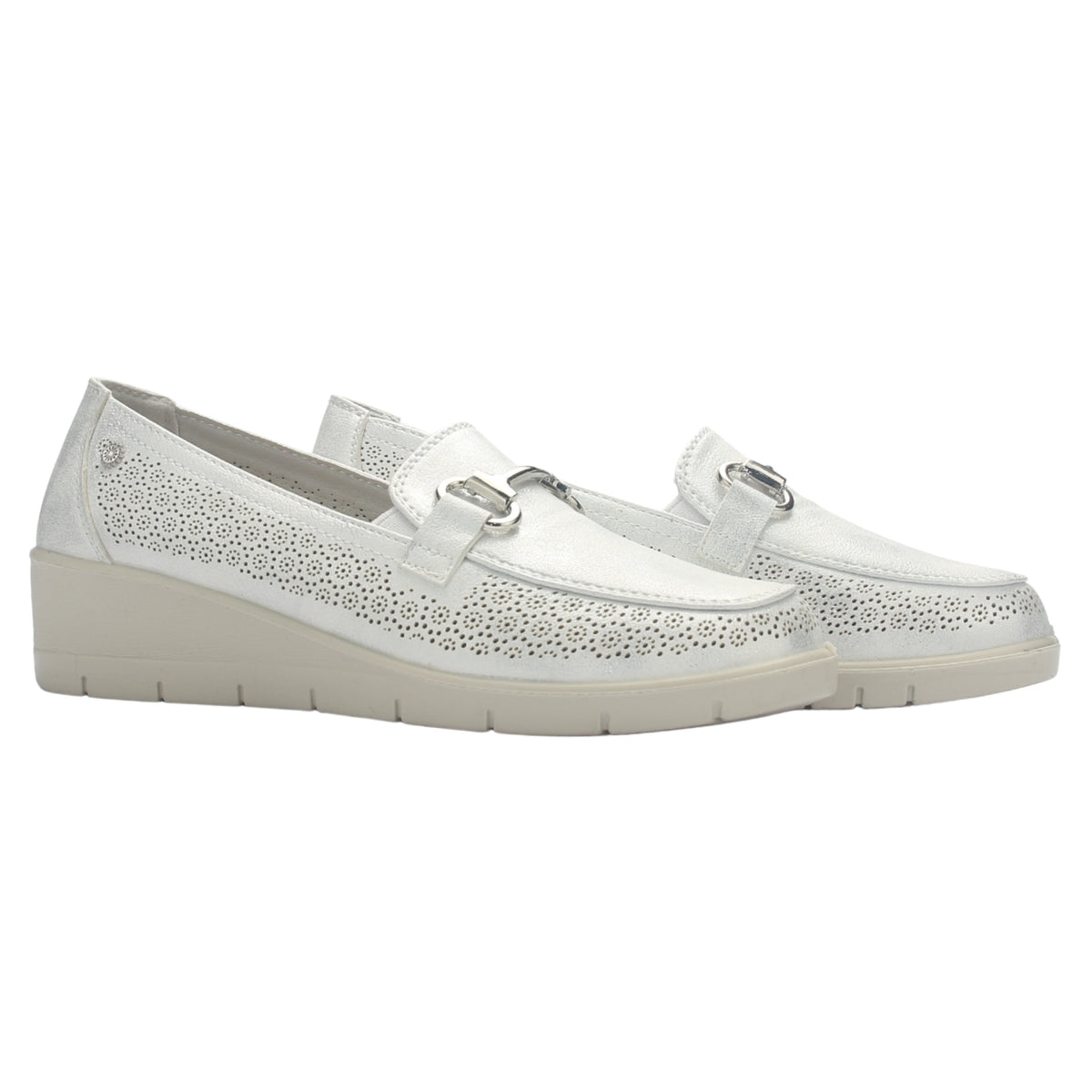 Zapato Mujer Chalada Cona-2 Plateado Casual
