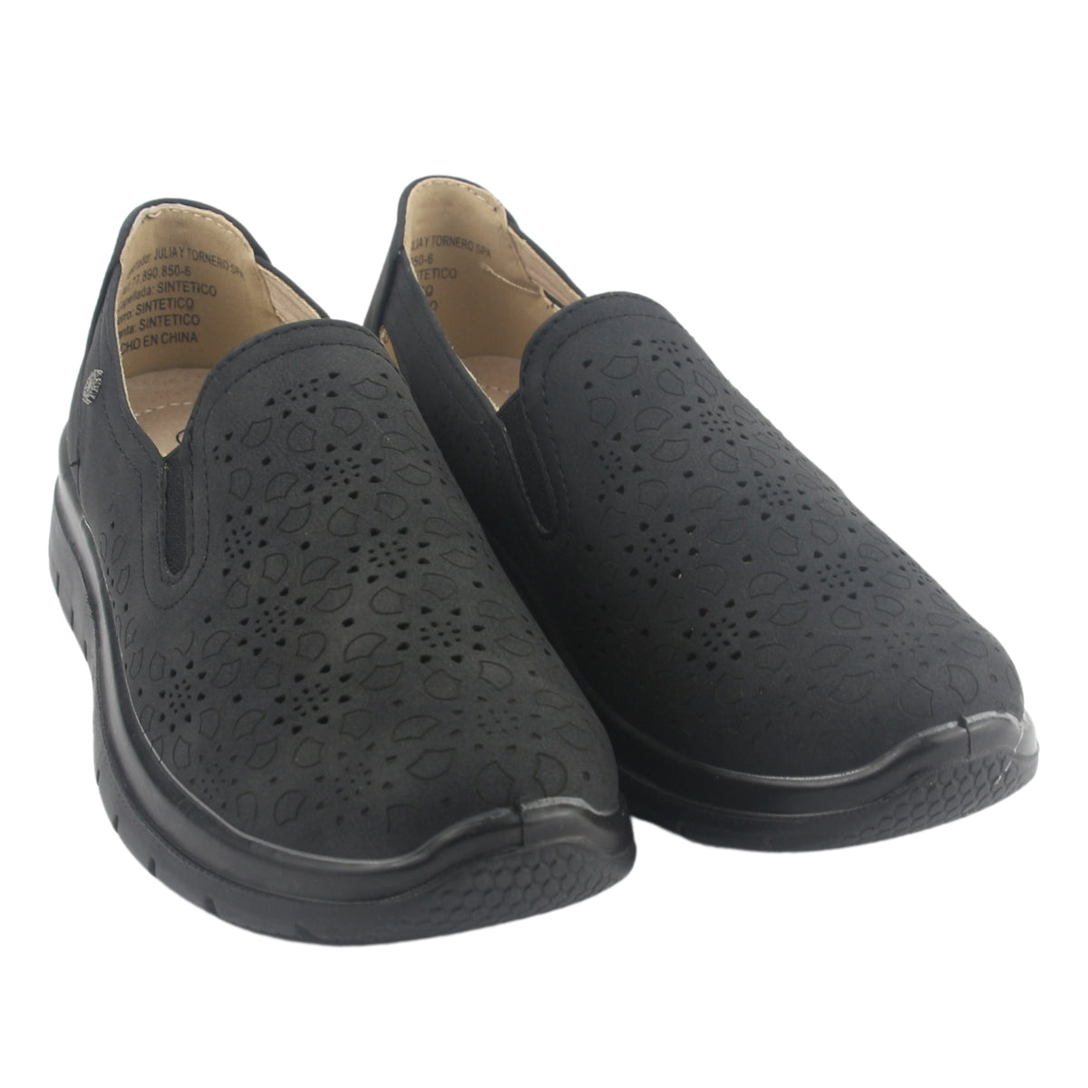 Zapato Chalada Mujer Finest-4 Negro Casual