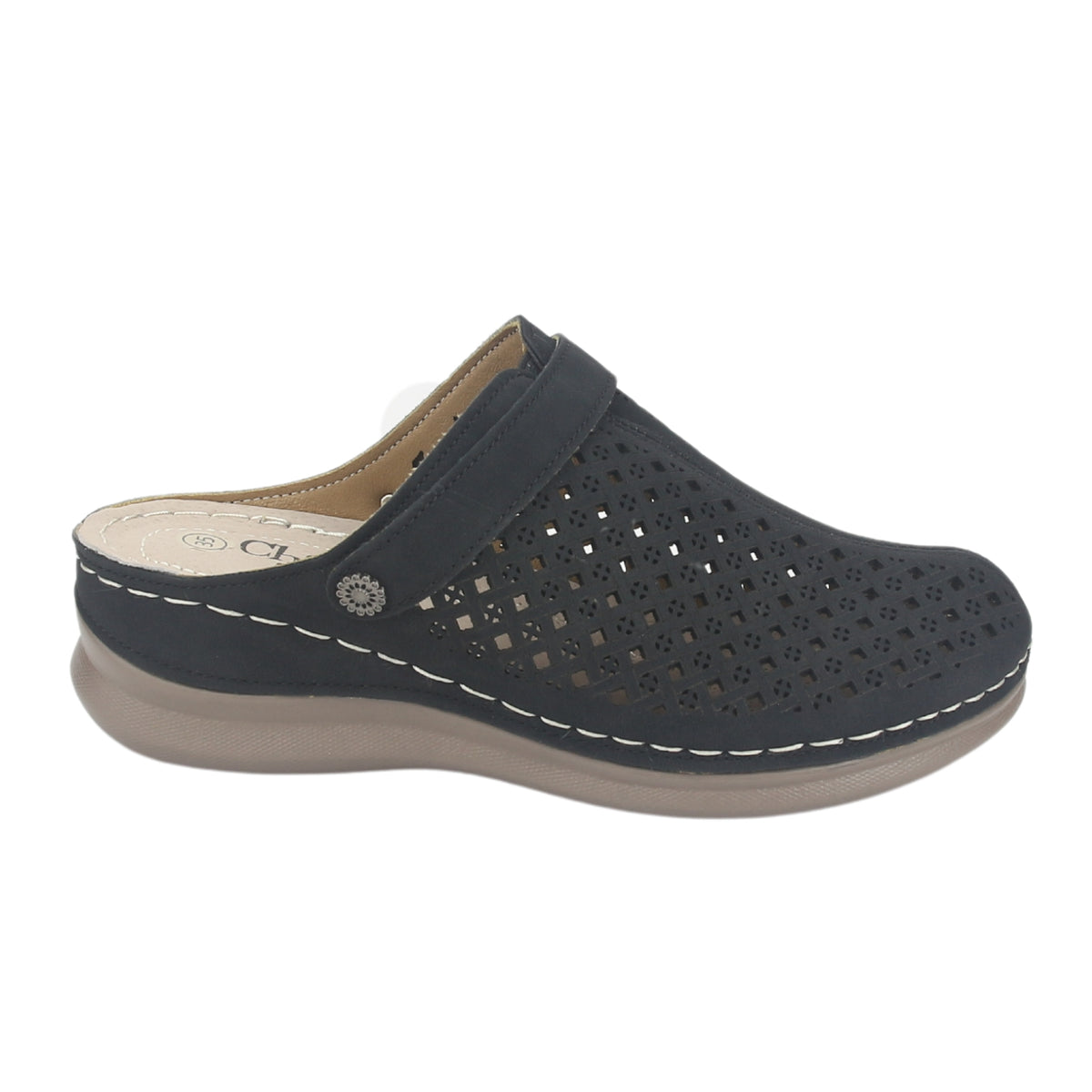 Zapato Chalada Mujer Musa-3 Negro Casual