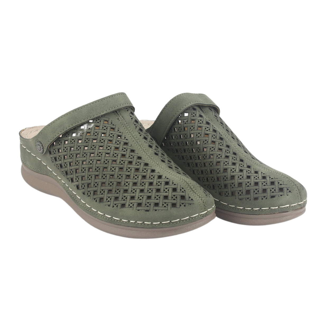 Zapato Chalada Mujer Musa-3 Verde Casual