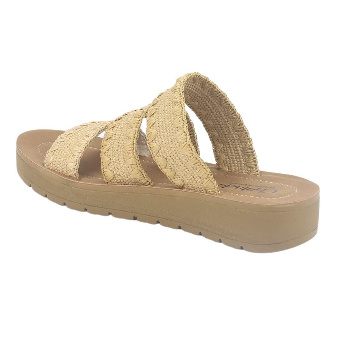 Sandalia Chalada Mujer Beta-1 Camel Casual