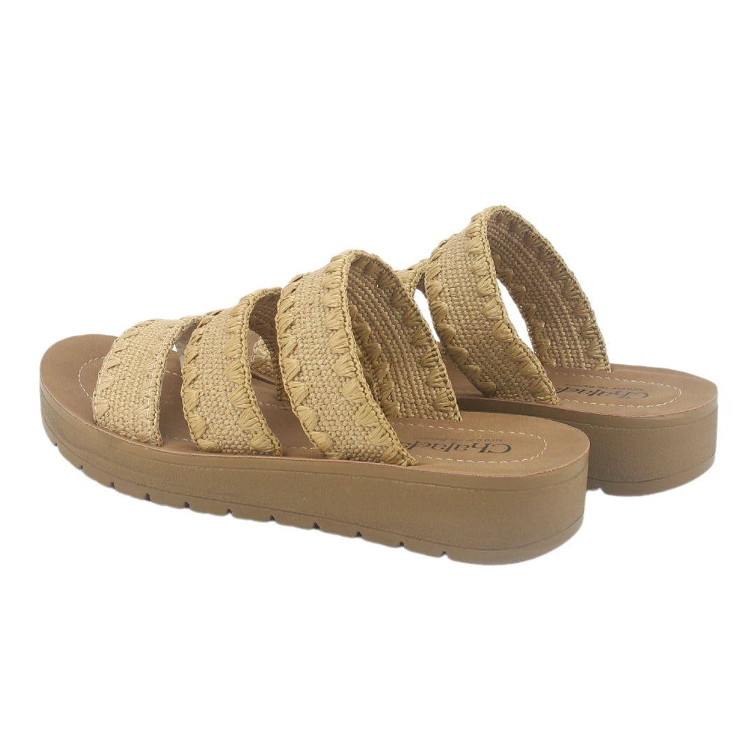 Sandalia Chalada Mujer Beta-1 Camel Casual